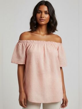 Terzo Millennio Apricot Lace Blouse - S